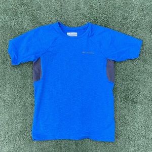 COLUMBIA BOYS' SILVER RIDGE II SHORT SLEEVE TEE Preowned size small 8 casual